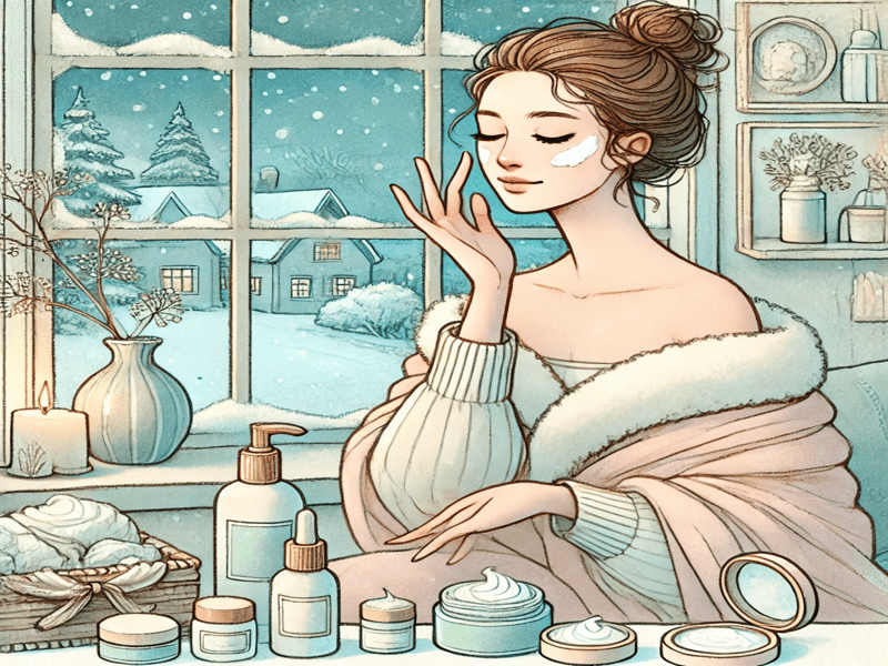 Hautpflege im Winter